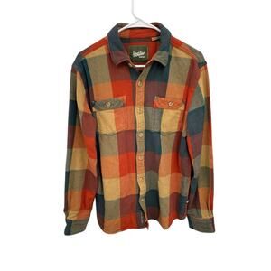 Howler Bros Rodanthe Blanket Flannel Riddell Plaid Northwood Size Small